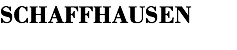 SCHAFFHAUSEN